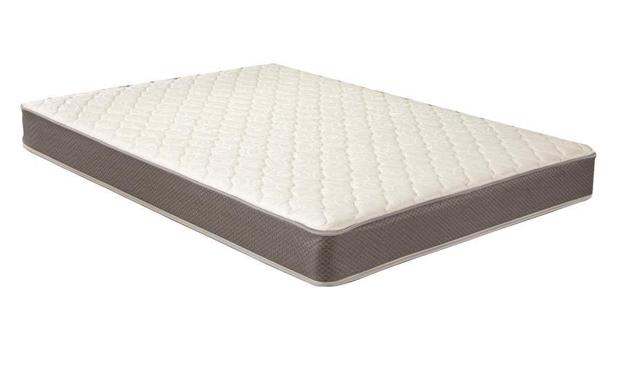 Quimby - 7" Innerspring Quilted Foam Mattress White by Coaster Fine Furniture | Bel Furniture