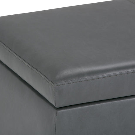 Avalon - Multifunctional Storage Ottoman Bench by Simpli-Home | Bel Furniture