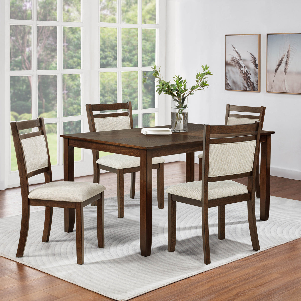 Avasa 5-Pk Dinette Set-2276SET | BEL Furniture