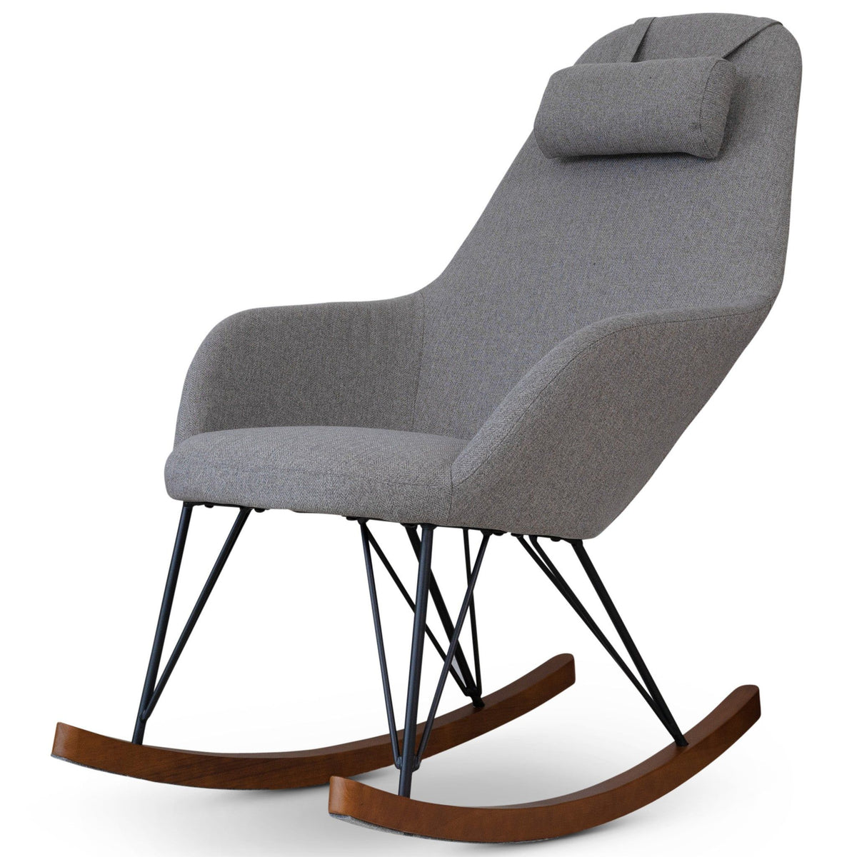 Chloe - Mid Century Modern Rocker Livingroom And Bedroom Chair - view 2