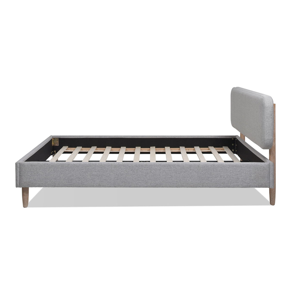 Diego - Low Upholstered Platform Bed by Jennifer Taylor Home | Bel Furniture