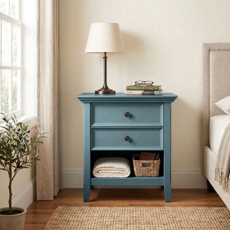 Amherst - Bedside Table, Handcrafted - view 15