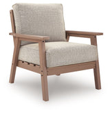 Grover Beach - Lounge Chair With Cushion (Set of 2) - Driftwood