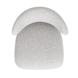 Locke - Modern Upholstered Counter Stool With Frame - Salt / Pepper by Jennifer Taylor Home | Bel Furniture