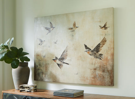 Collmund - Gray / Brown - Wall Art by Signature Design by Ashley® | Bel Furniture