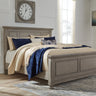 Lettner - Panel Bed Gray by Signature Design by Ashley® | Bel Furniture