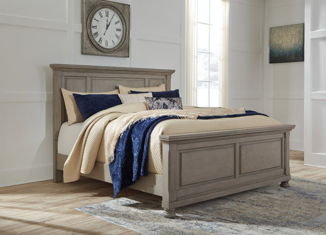 Lettner - Panel Bed Gray by Signature Design by Ashley® | Bel Furniture