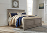 Lettner - Panel Bed Gray by Signature Design by Ashley® | Bel Furniture