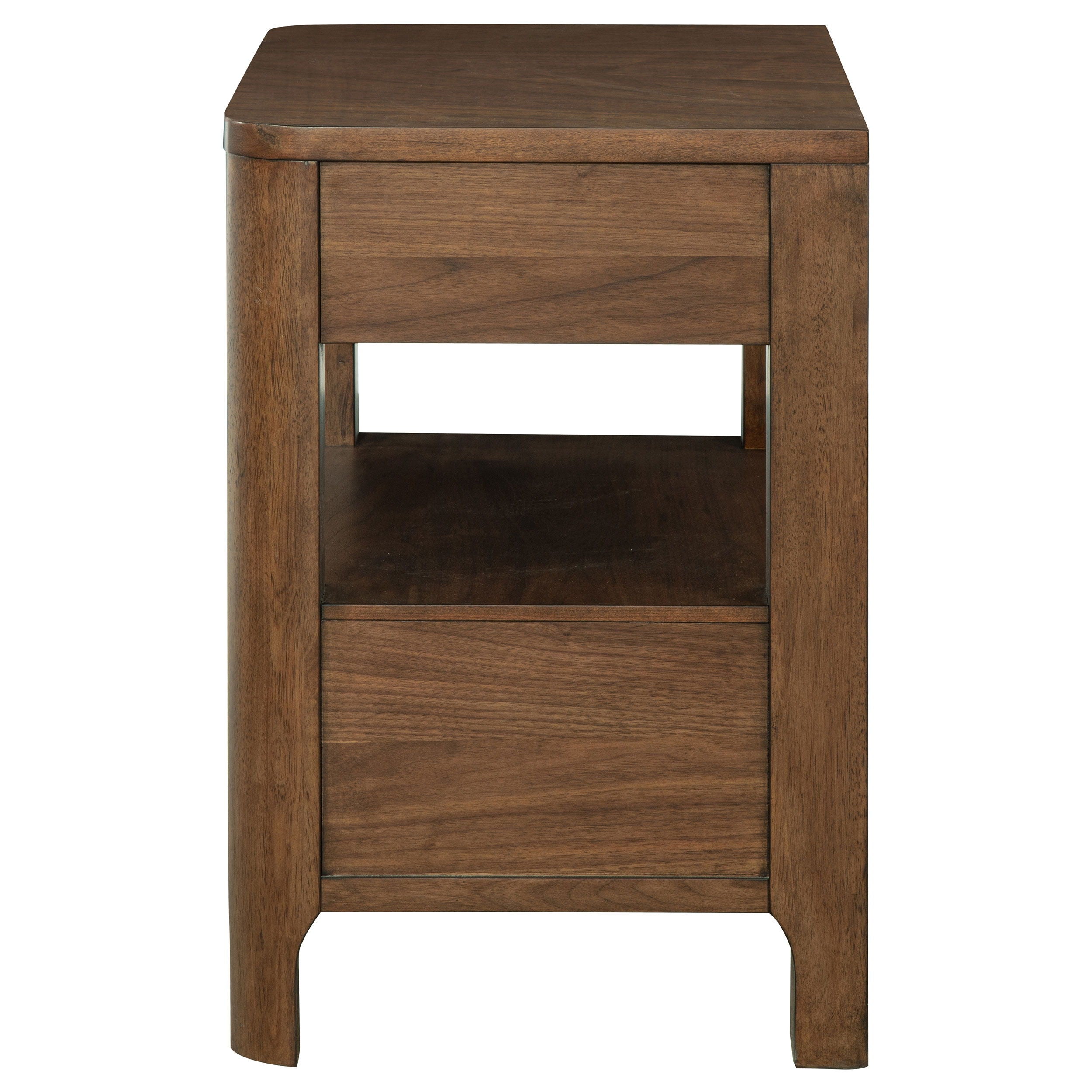 Maderia - 2-Drawer Nightstand Bedside Table - Walnut