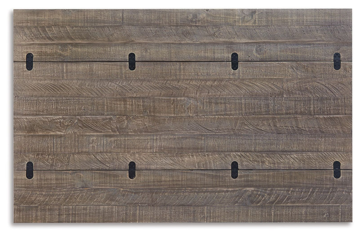 Havalance - Flip Top Sofa Table - Gray / White