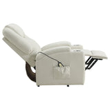 Armstrong - Upholstered Power Lift Massage Recliner