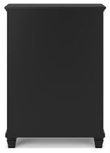 Lanolee - Black - Five Drawer Chest by Signature Design by Ashley® | Bel Furniture
