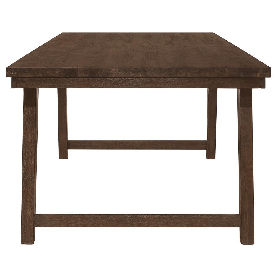 Reynolds - Rectangular Wood Dining Table - Brown Oak