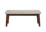 Salerno - Bench - Gray / Brown