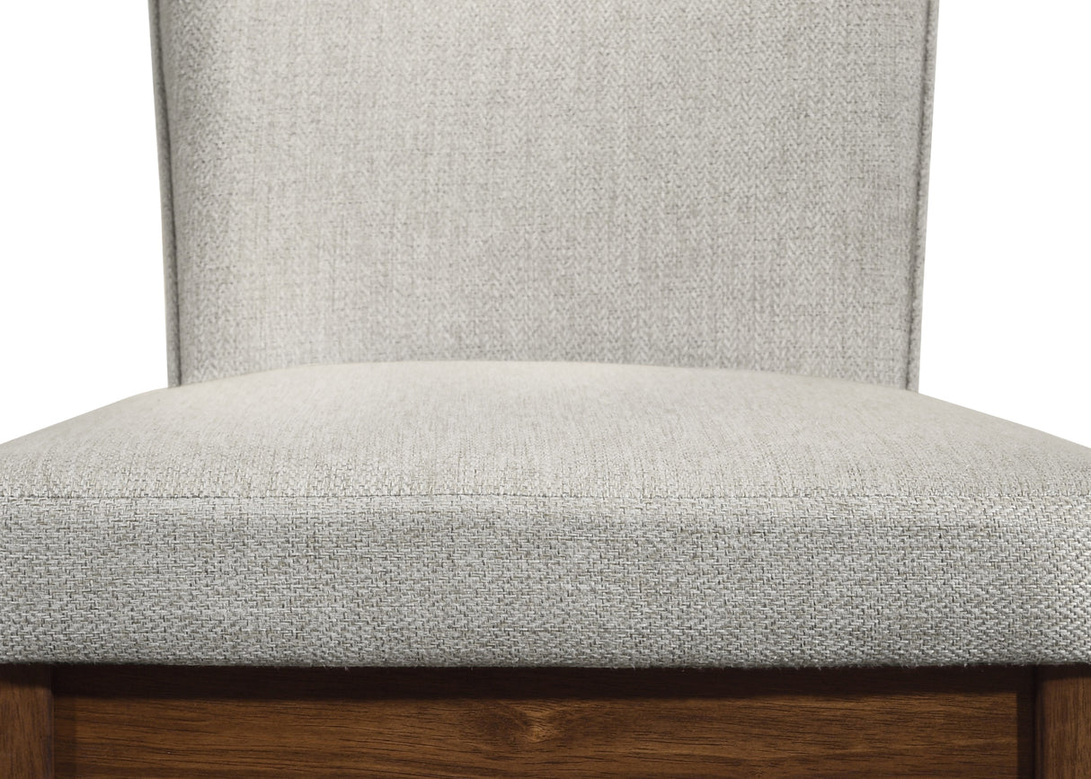 Salerno - Side Chair (Set of 2) - Gray / Brown