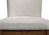 Salerno - Side Chair (Set of 2) - Gray / Brown