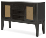 Galliden - Black - Dining Room Server by Signature Design by Ashley® | Bel Furniture
