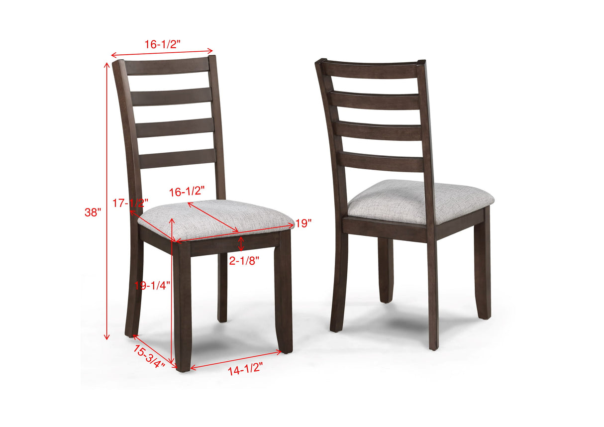 Wagner - Side Chair (Set of 2) - Brown