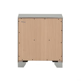 Madison - Nightstand - Silver Champagne