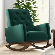 Demetrius - Solid Wood Rocking Chair