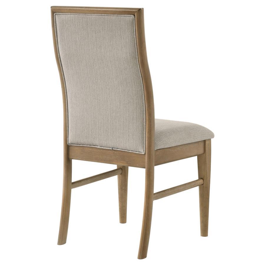 Adina - Upholstered Dining Side Chair (Set of 2) - Barley by Coaster Fine Furniture | Bel Furniture