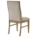 Adina - Upholstered Dining Side Chair (Set of 2) - Barley by Coaster Fine Furniture | Bel Furniture