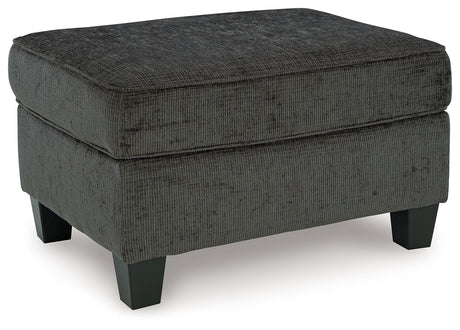 Erinslane - Ottoman Black by Benchcraft® | Bel Furniture