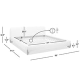 Alpine - Puffy Modern Platform Bed