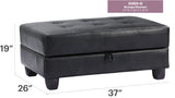 Stylish Storage Contemporary Ottoman