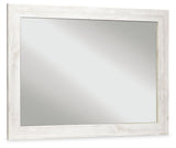 Paxberry - Bedroom Accent Mirror - Whitewash