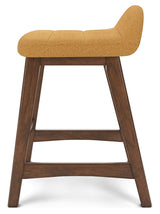 Lyncott - Upholstered Barstool (Set of 2) by Signature Design by Ashley® | Bel Furniture