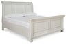 Robbinsdale - Sleigh Bed Beige None by Signature Design by Ashley® | Bel Furniture
