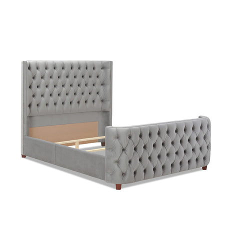 Brooklyn - Tufted Panel Bed Headboard And Footboard Set - view 15
