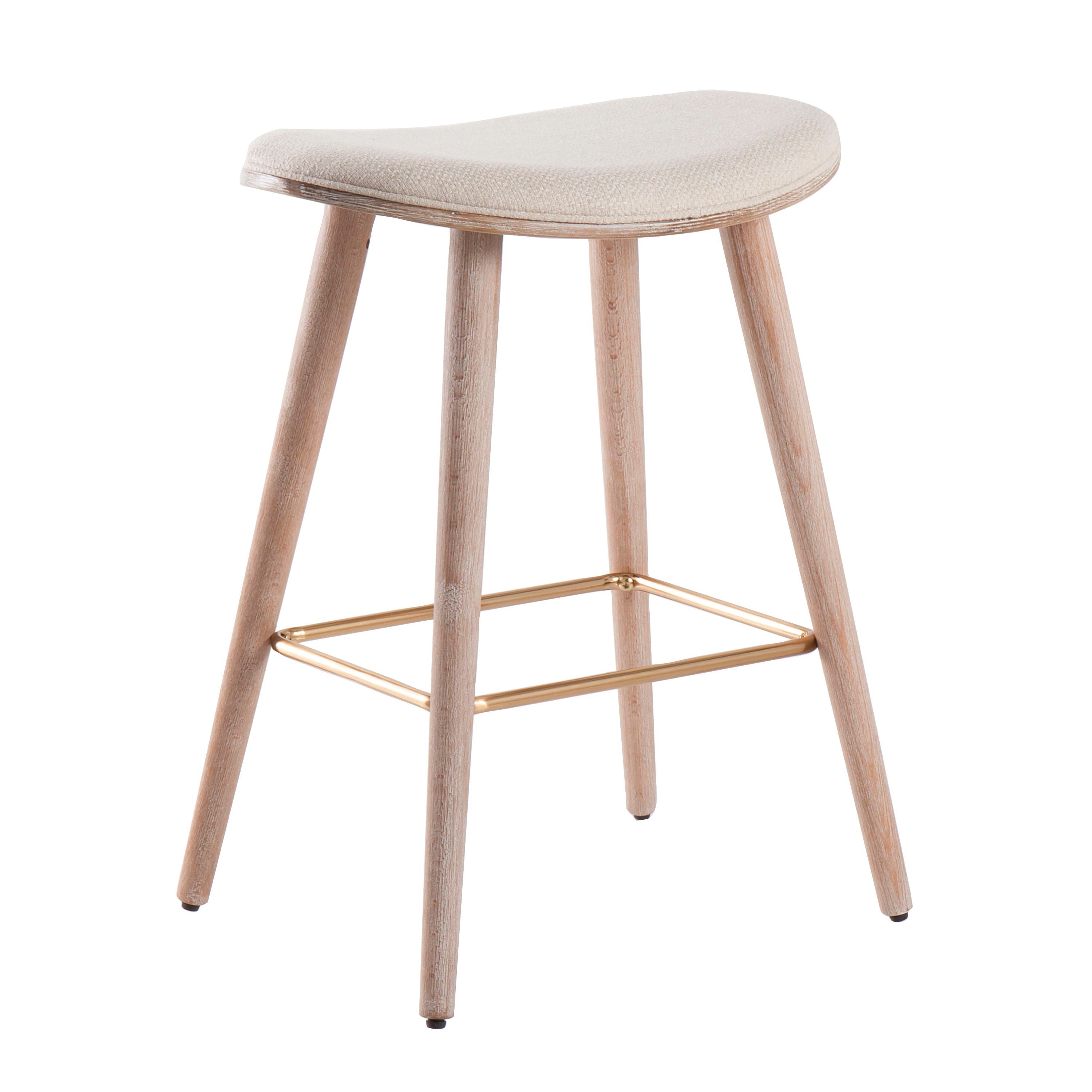 Saddle - Contemporary Counter Stool (Set of 2)