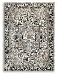 Gregmoore - Area Rug White 5' x 7' by Signature Design by Ashley® | Bel Furniture