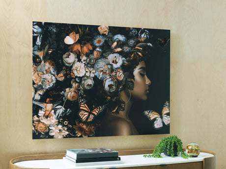 Valfer - Wall Art - Orange / Black / White - view 3