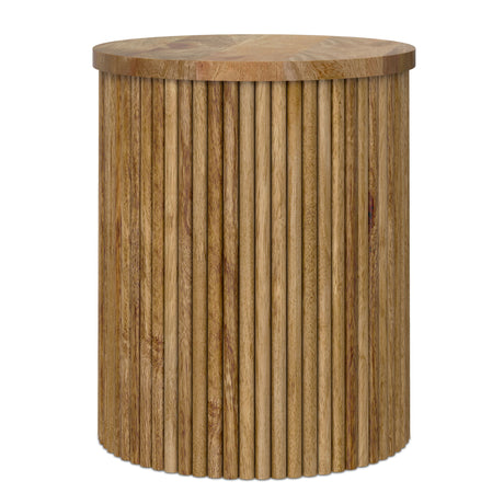 Demy - Handcrafted Metal Accent Table - view 3
