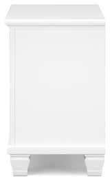 Fortman - White - Two Drawer Night Stand by Signature Design by Ashley® | Bel Furniture