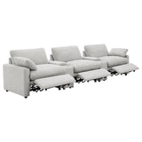 Collins - 5-Piece Power Reclining Home Theater Seating by Coaster Fine Furniture | Bel Furniture