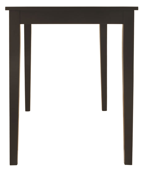 Kimonte - Dark Brown - Rectangular Dining Room Table by Signature Design by Ashley® | Bel Furniture