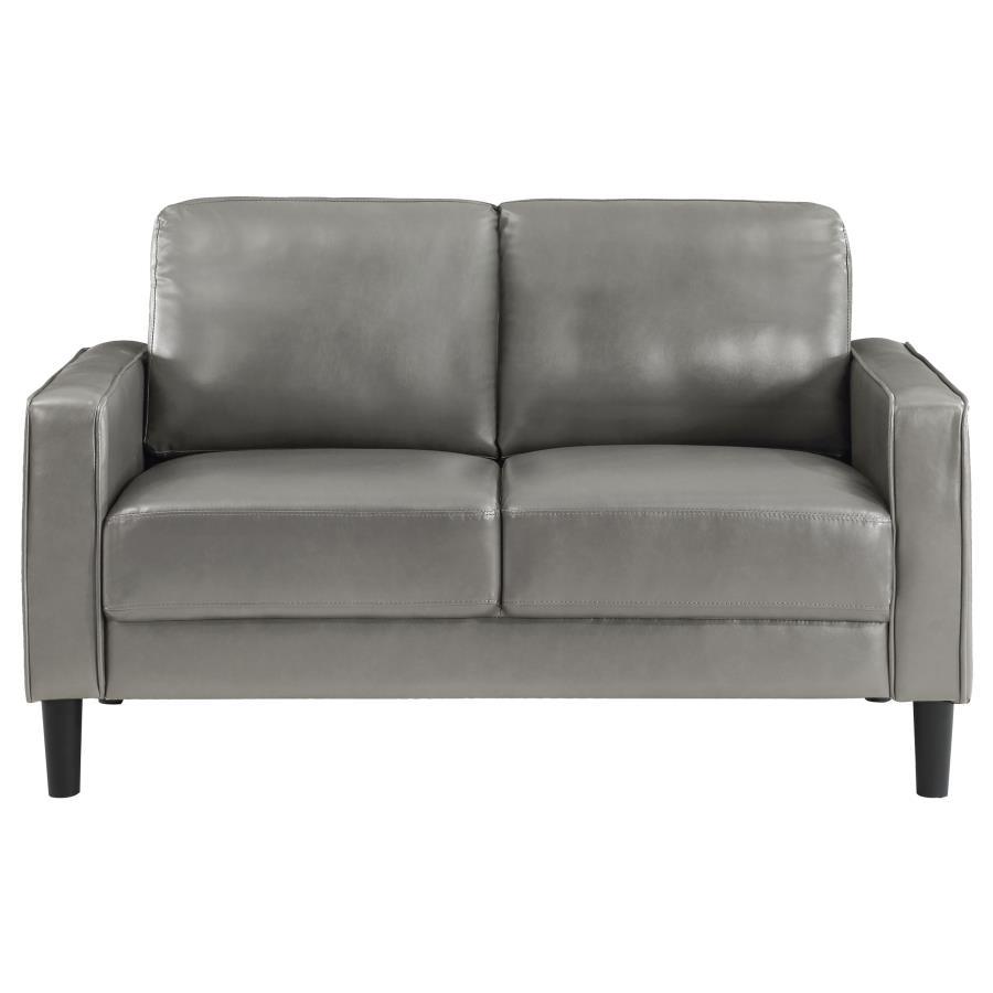 Ruth - Upholstered Track Arm Sofa Set by Coaster Fine Furniture | Bel Furniture