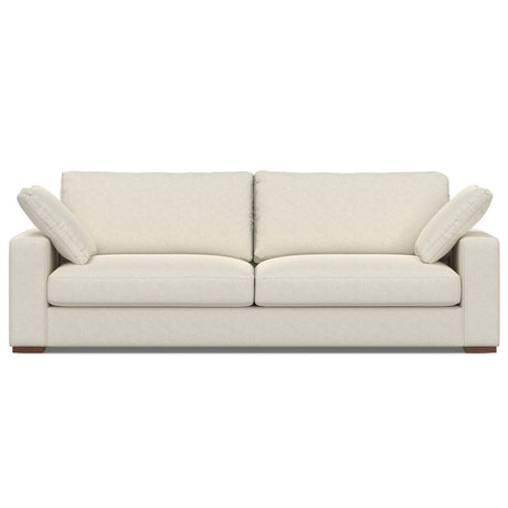 Charlie - Deep Seater Sofa Beige 40"W x 96"D x 32"H by Simpli-Home | Bel Furniture