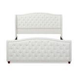 Marcella - Upholstered Shelter Headboard Bed Set by Jennifer Taylor Home | Bel Furniture