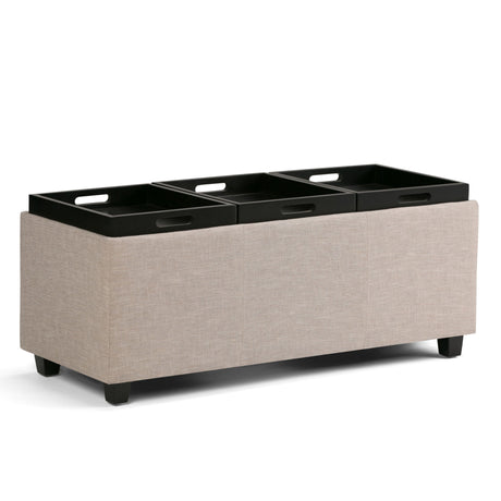 Avalon - Upholstered Storage Ottoman - view 27
