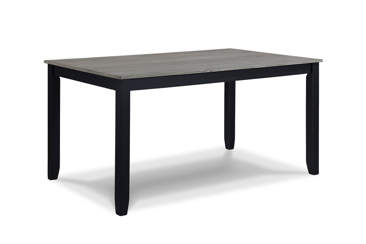Eloise - 7 Piece Dinette Set - Charcoal / Gray