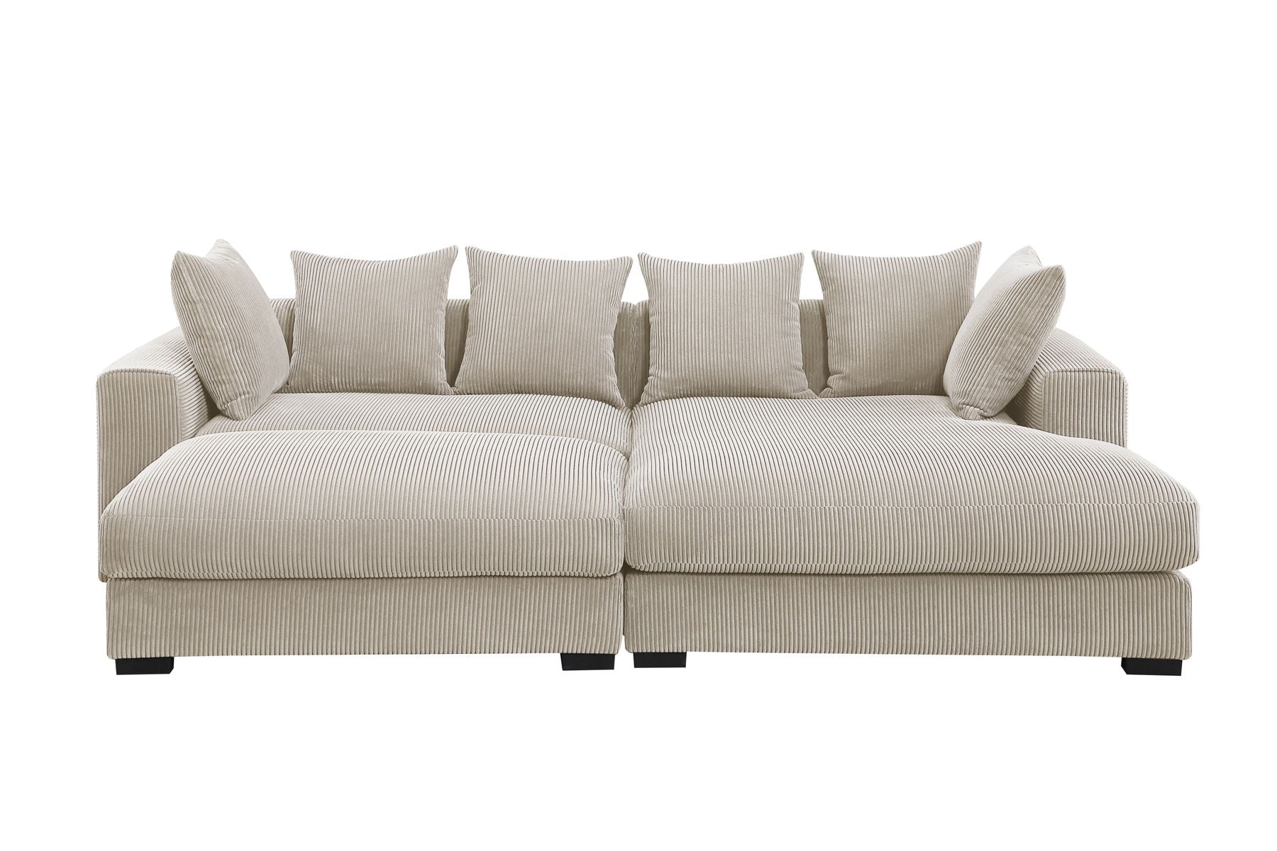 Duke - 4 Piece Upholstered Sectional