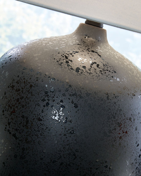 Ladstow - Black - Ceramic Table Lamp by Signature Design by Ashley® | Bel Furniture