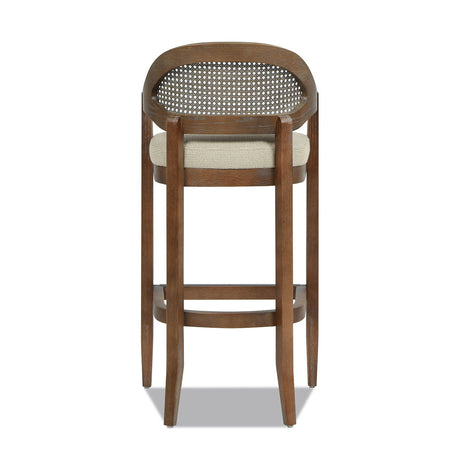 Americana - Mid-Century Modern Cane Back Counter Stool - view 15