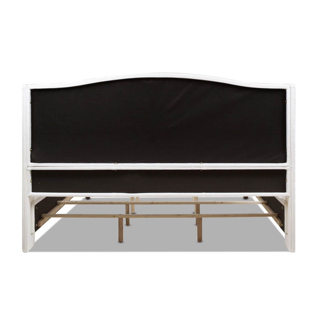 Carmen - Upholstered Wingback Panel Bed Frame
