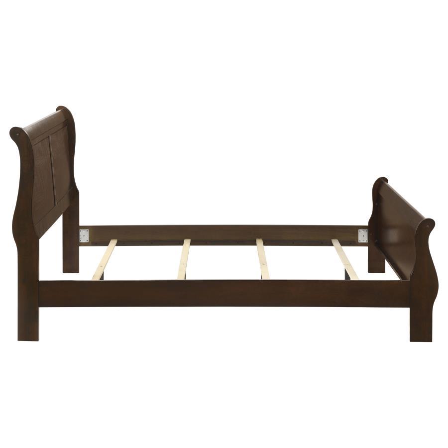 Louis Philippe - Panel Sleigh Bed by CoasterEveryday | Bel Furniture